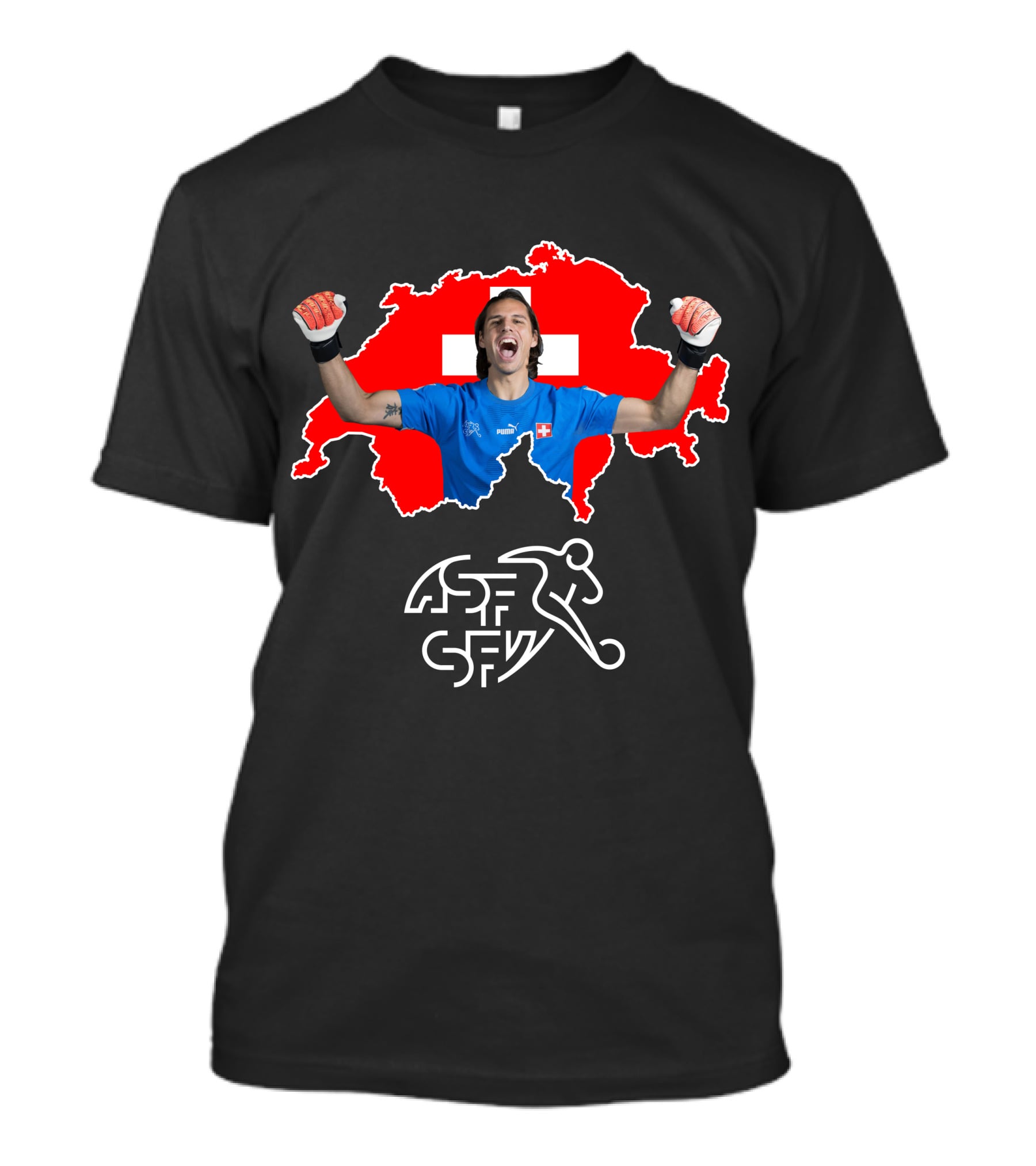 Switzerland Yann Sommer T-Shirt