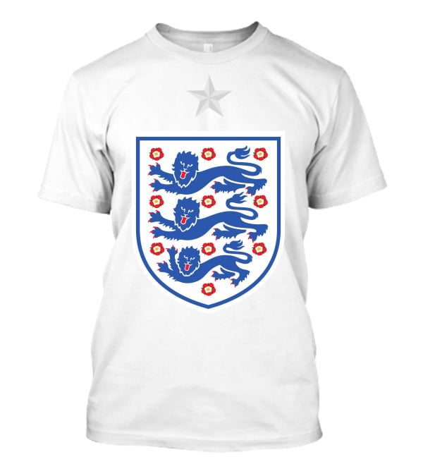 Jack Grealish 7 Three Lions England Football Star Badge T-Shirt