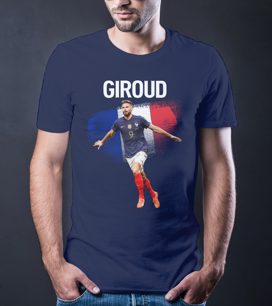 Giroud 9 France Football T-Shirt