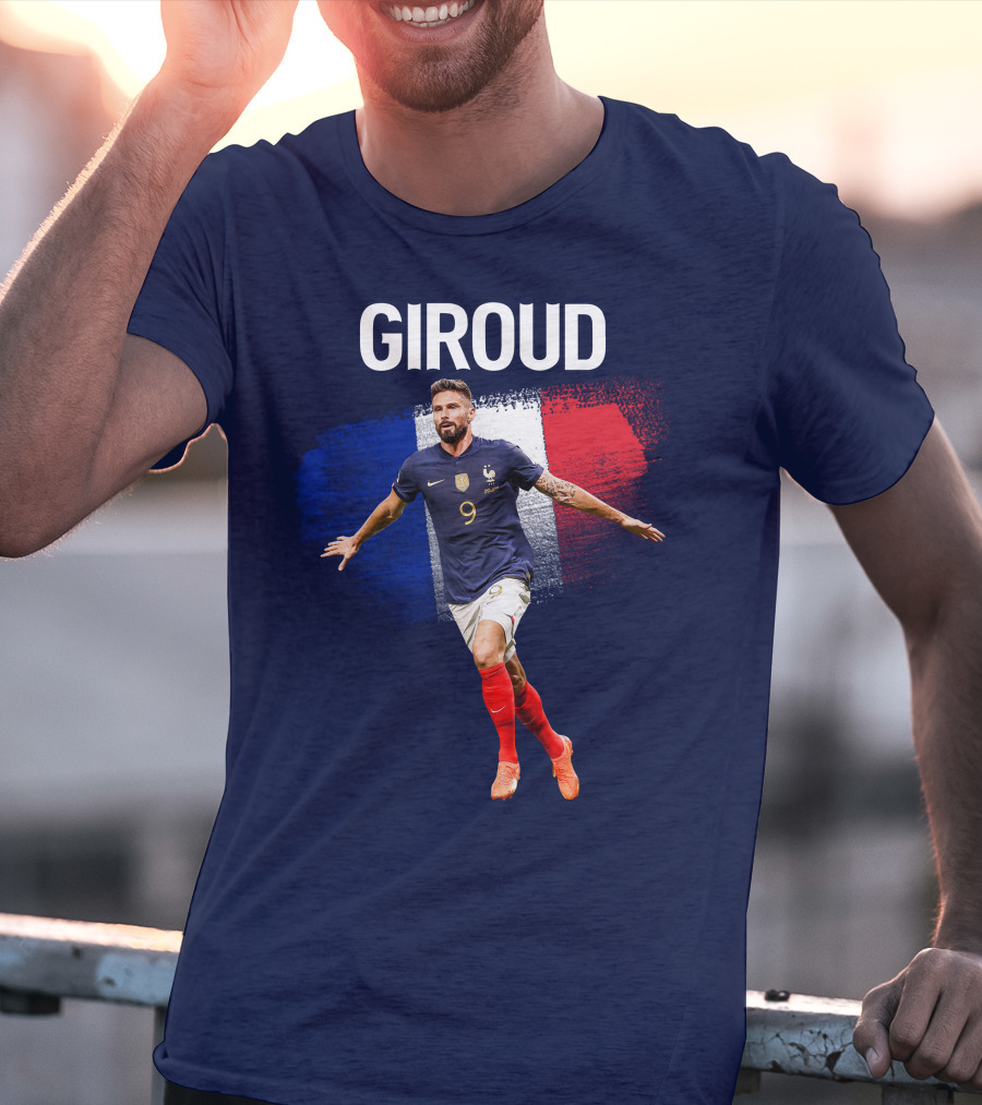 Giroud 9 France Football T-Shirt
