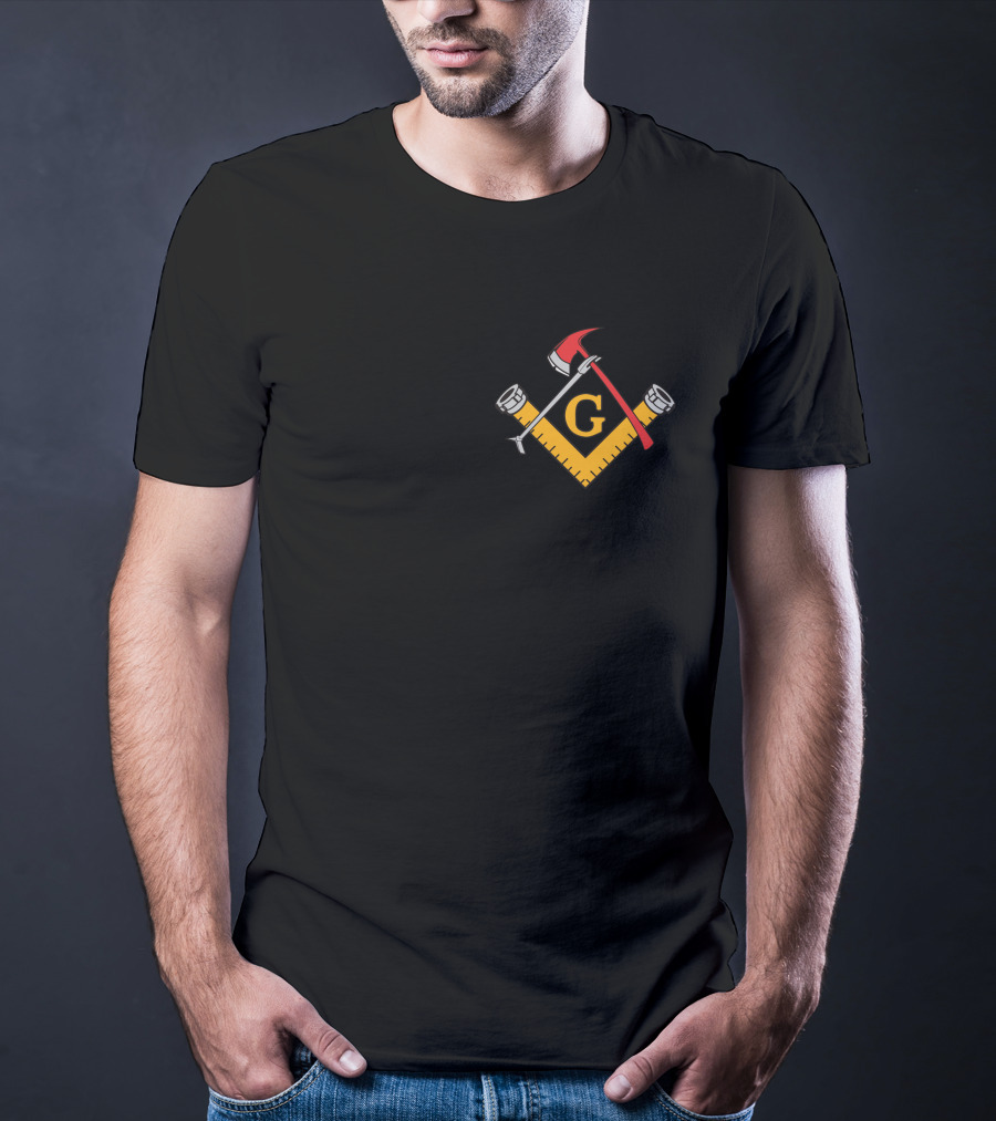 G Firefighter Axe Hose Hydrant T-Shirt