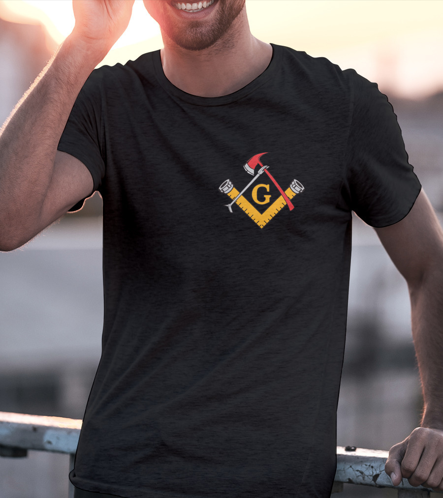 G Firefighter Axe Hose Hydrant T-Shirt
