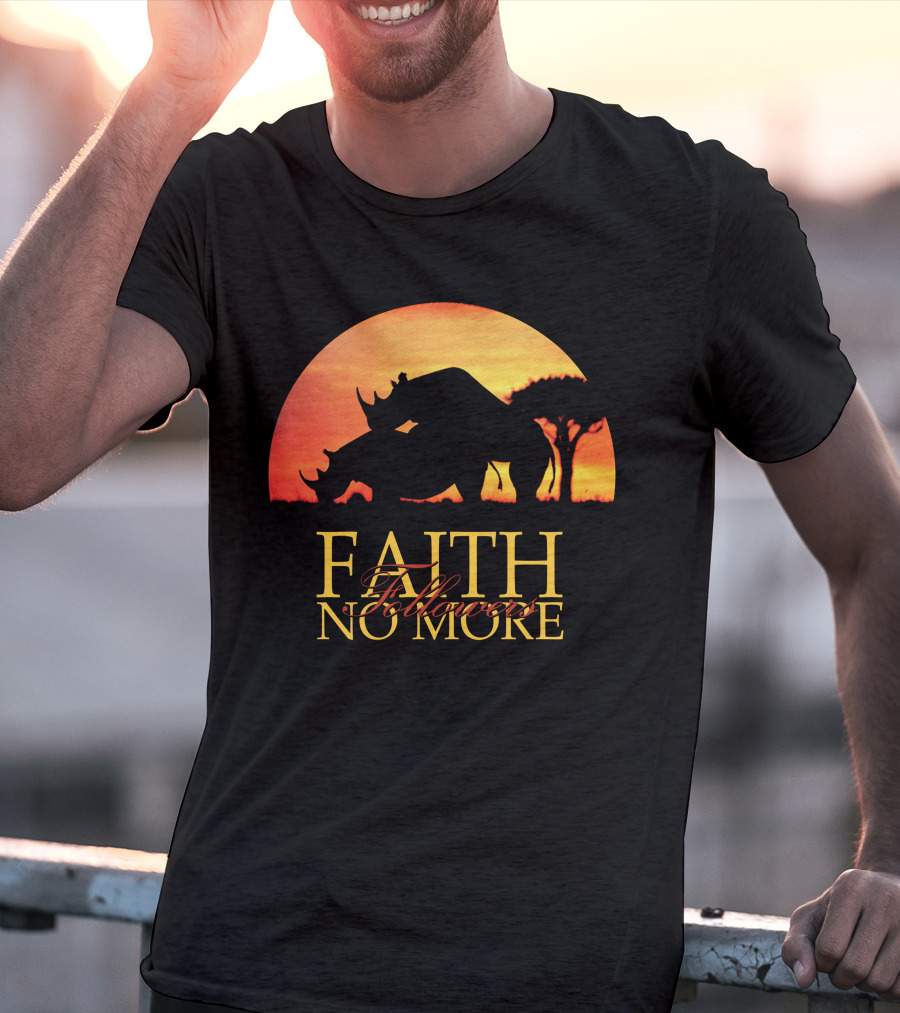 Faith No More Easy Followers Rhino Sunset T-Shirt