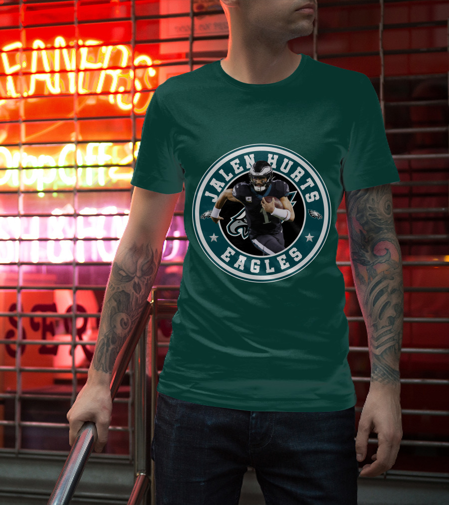 Jalen Hurts Eagles Football Team Quarterback Philadelphia T-Shirt