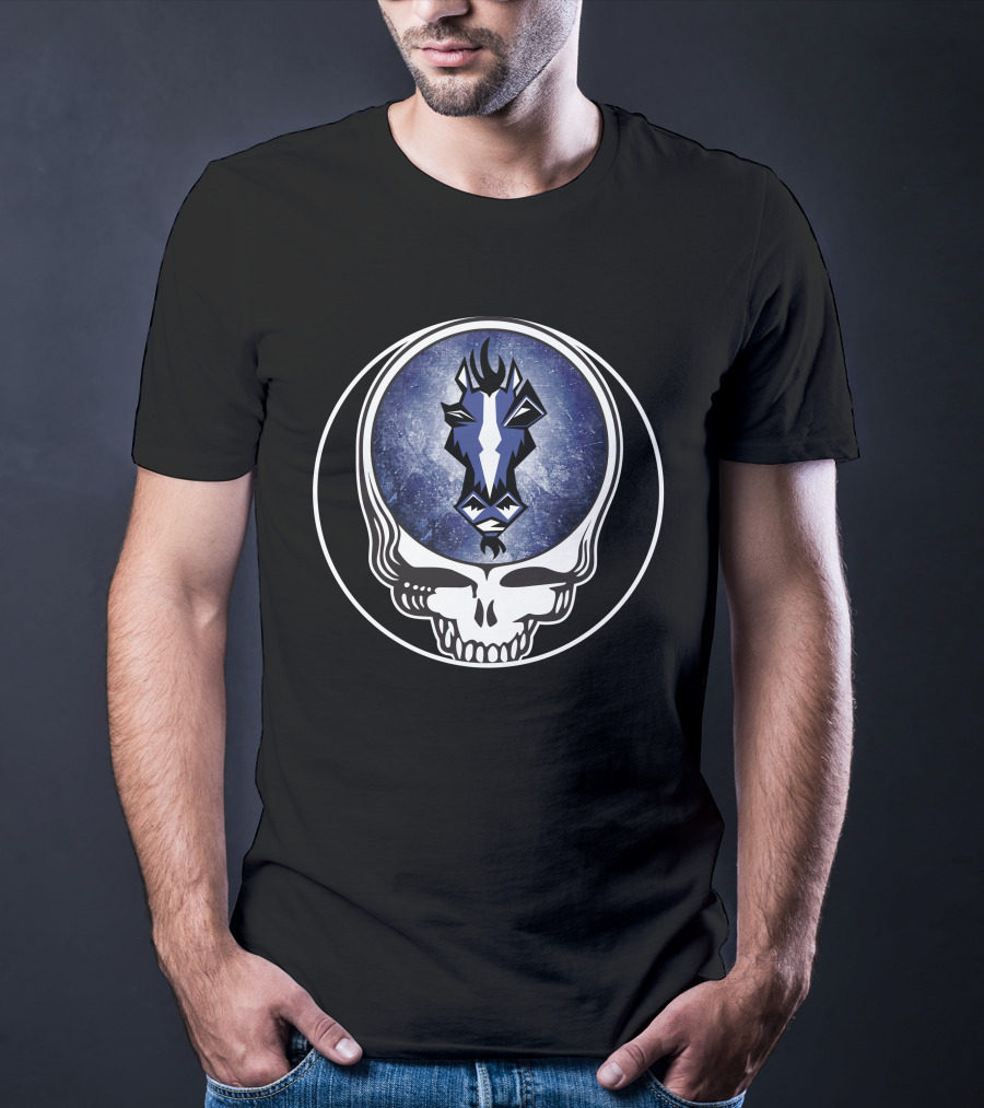 Indianapolis Colts Grateful Dead Steal Your Face Horse T-Shirt