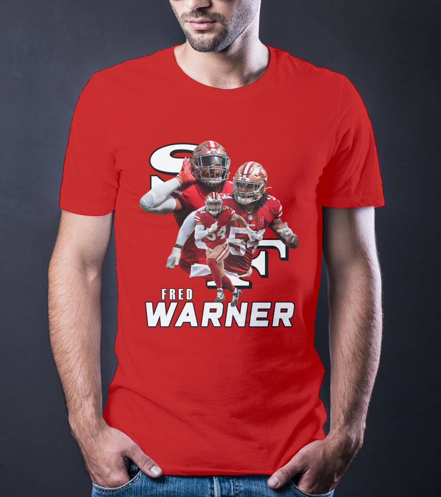Fred Warner 49ers SF Football Number 54 T-Shirt