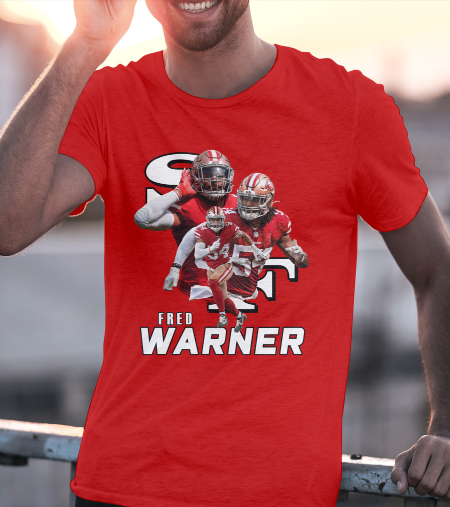 Fred Warner 49ers SF Football Number 54 T-Shirt