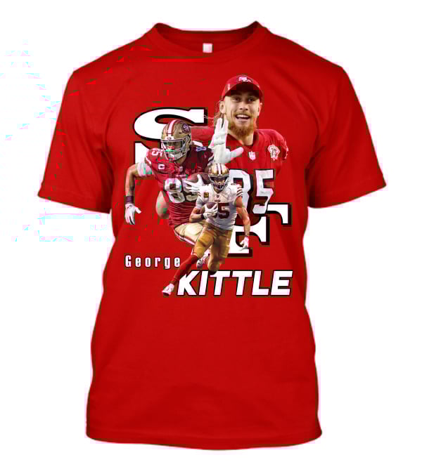 George Kittle 85 SF 49ers Football Star T-Shirt