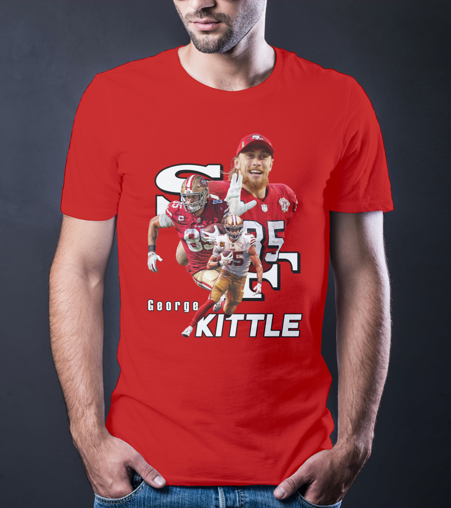 George Kittle 85 SF 49ers Football Star T-Shirt