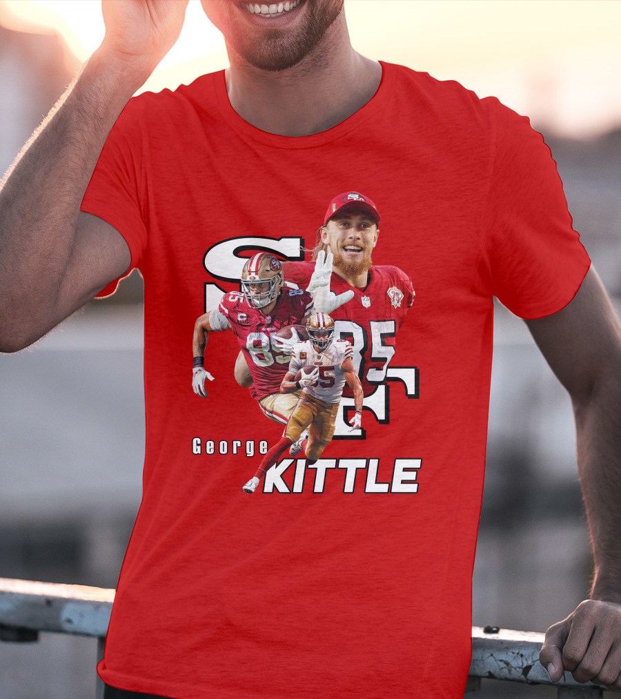 George Kittle 85 SF 49ers Football Star T-Shirt