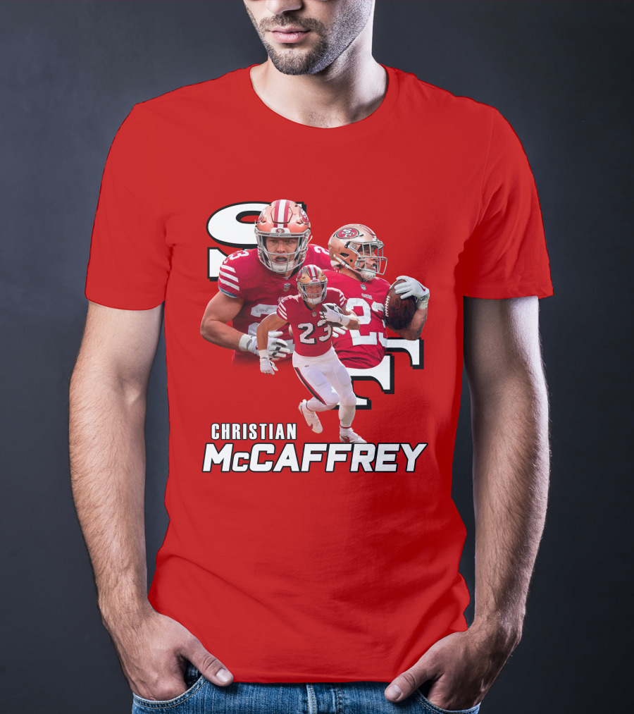 Christian McCaffrey 49ers Football Number 23 T-Shirt