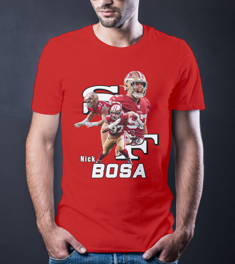 Nick Bosa 49ers Football Player SF T-Shirt