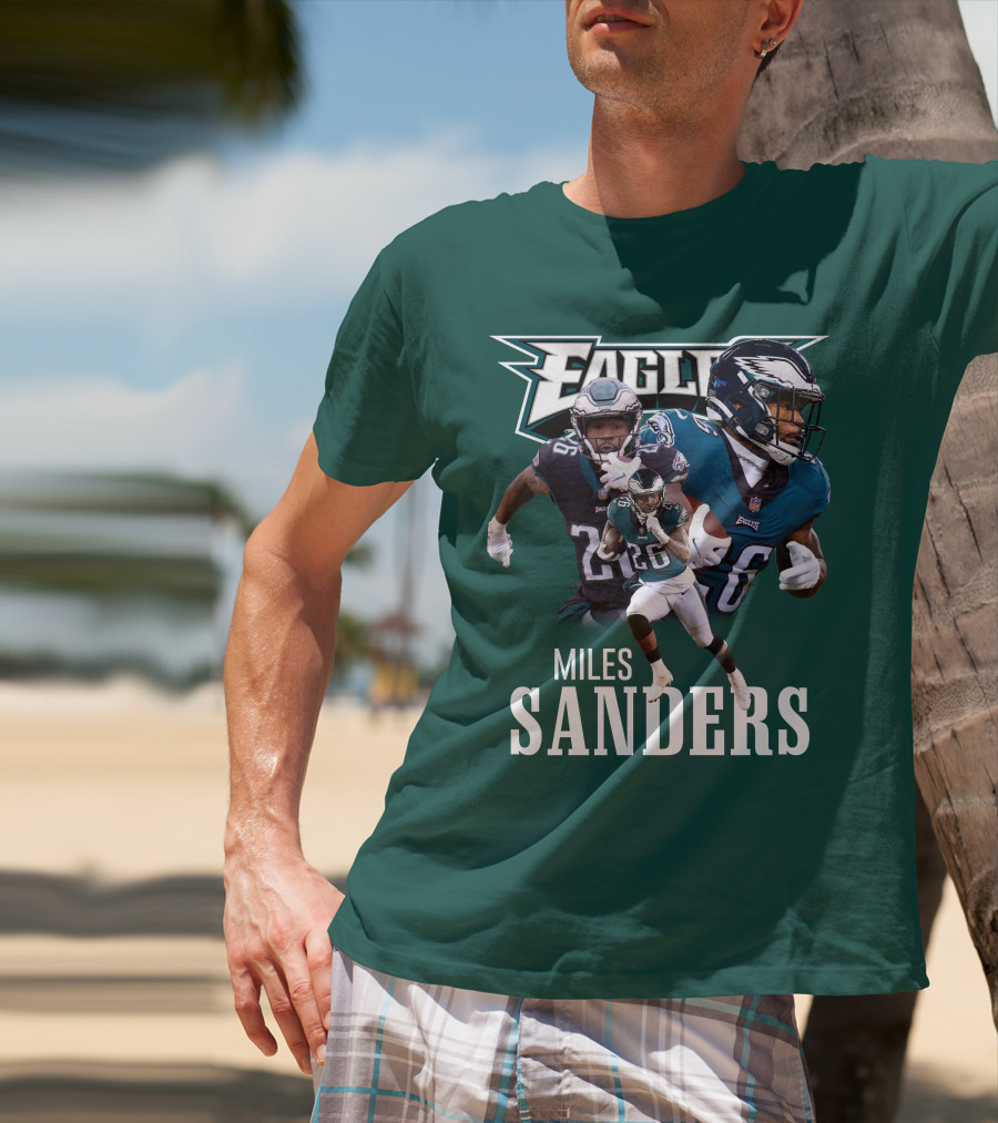 Eagles MS26 Running Back Action Play T-Shirt