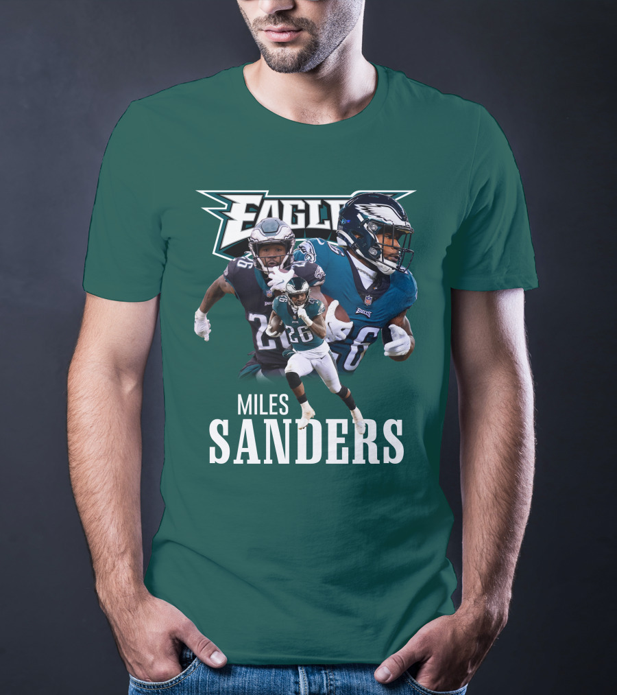 Eagles MS26 Running Back Action Play T-Shirt