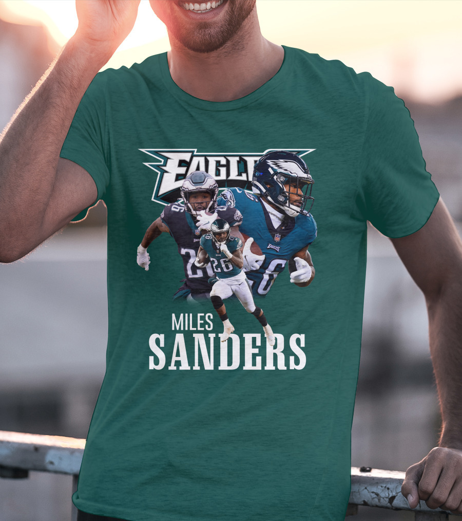 Eagles MS26 Running Back Action Play T-Shirt