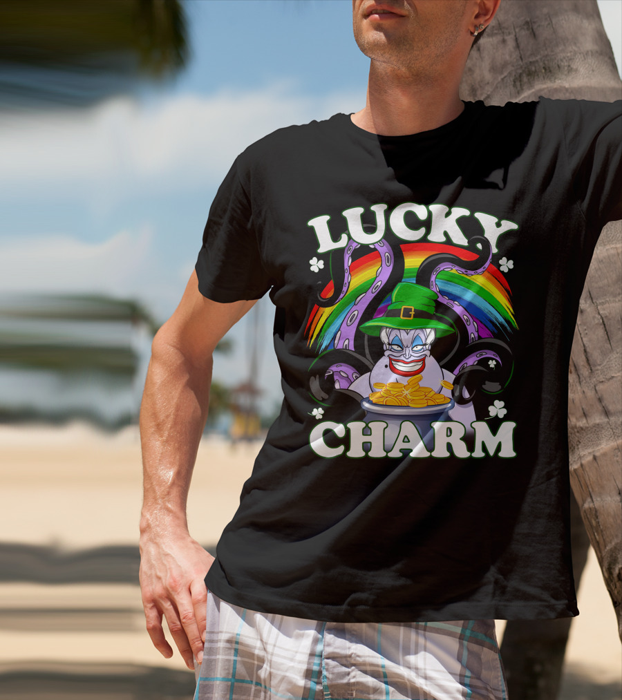 LUCKY CHARM Ursula Rainbow Pot Of Gold T-Shirt