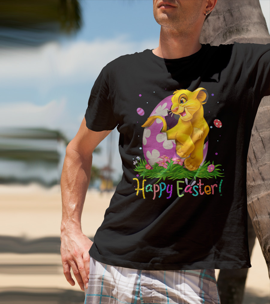 Simba Happy Easter Egg Celebration T-Shirt