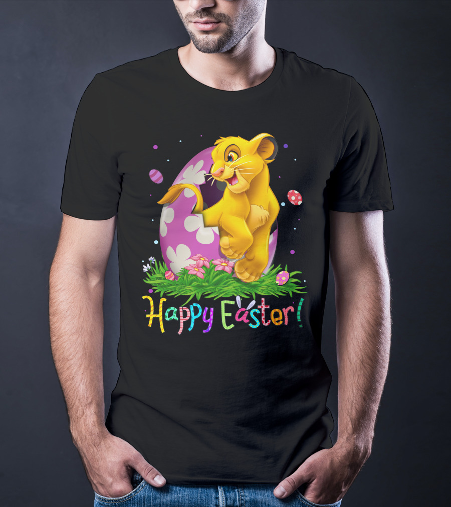 Simba Happy Easter Egg Celebration T-Shirt