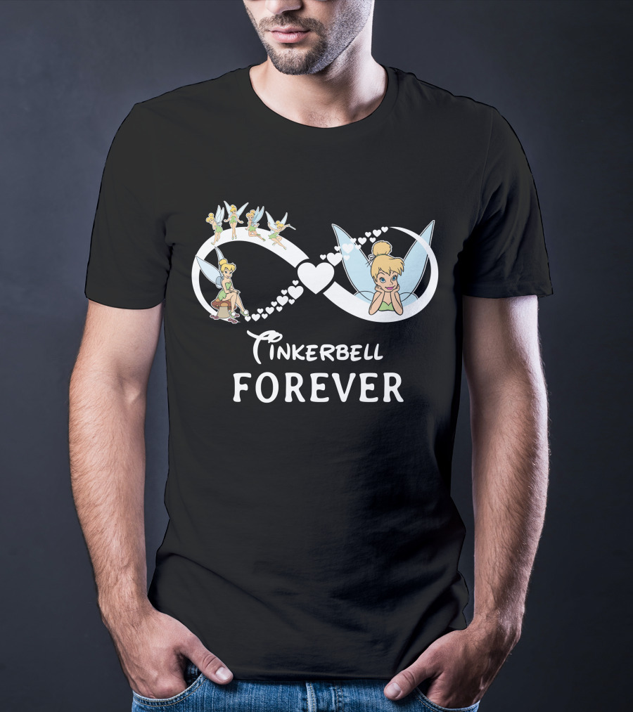 Tinkerbell Forever Infinity Heart Collection T-Shirt