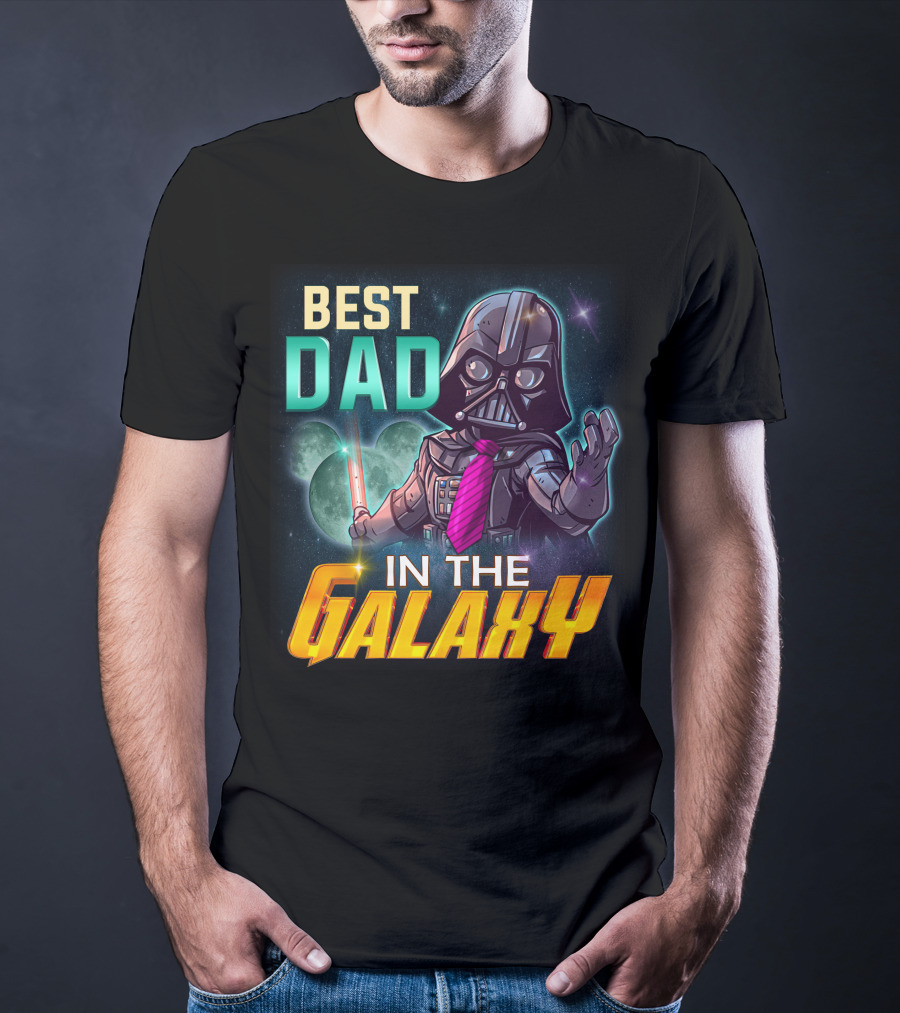 Best Dad In The Galaxy Darth Vader T-Shirt