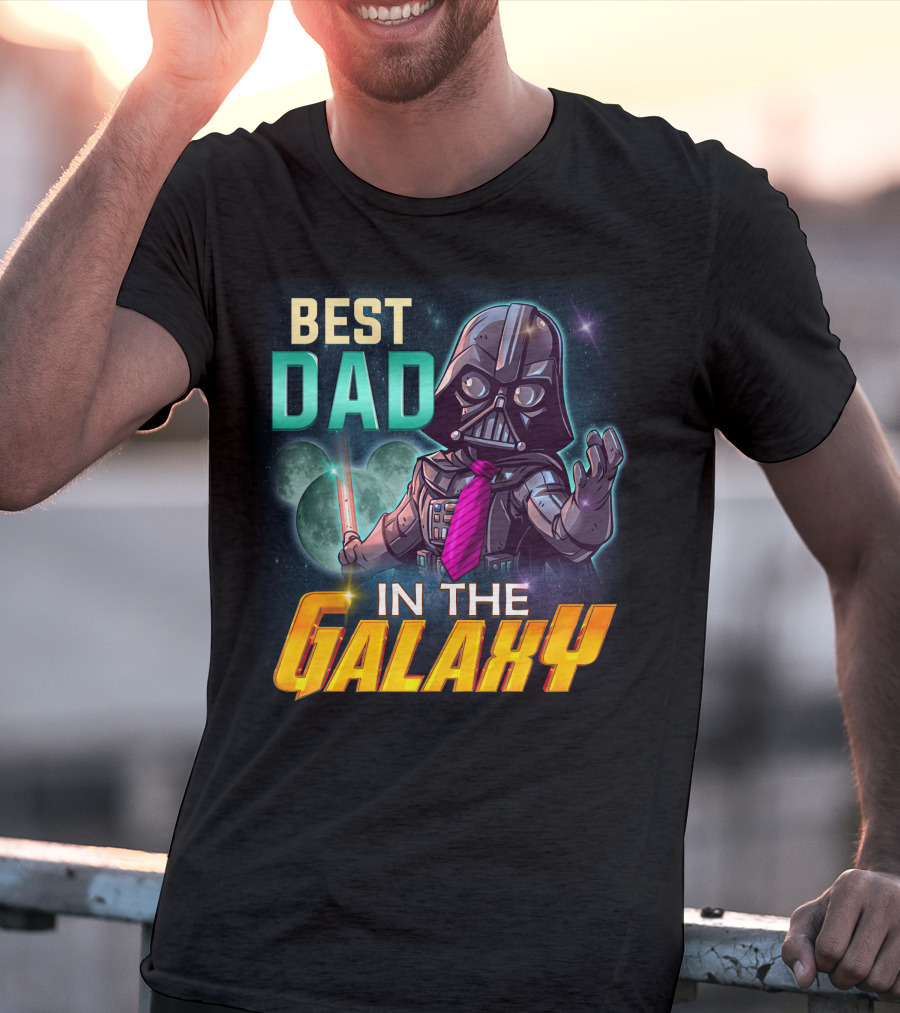Best Dad In The Galaxy Darth Vader T-Shirt