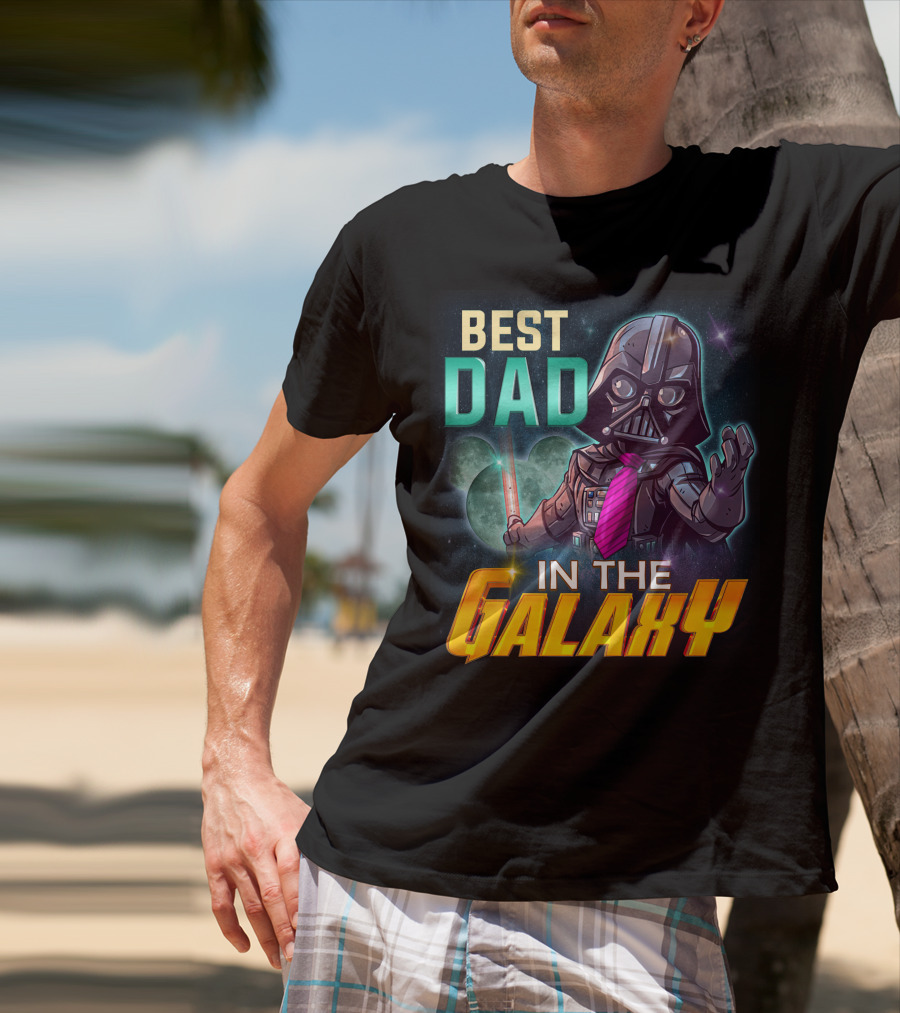 Best Dad IN The Galaxy Darth Vader T-Shirt