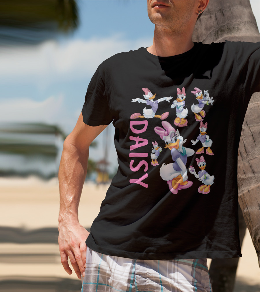 Daisy Duck Multiple Poses Character Compilation T-Shirt