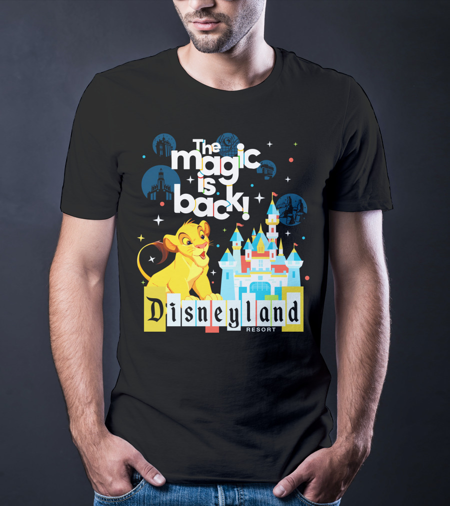 The Magic Is Back Disneyland Resort Simba Lion King T-Shirt