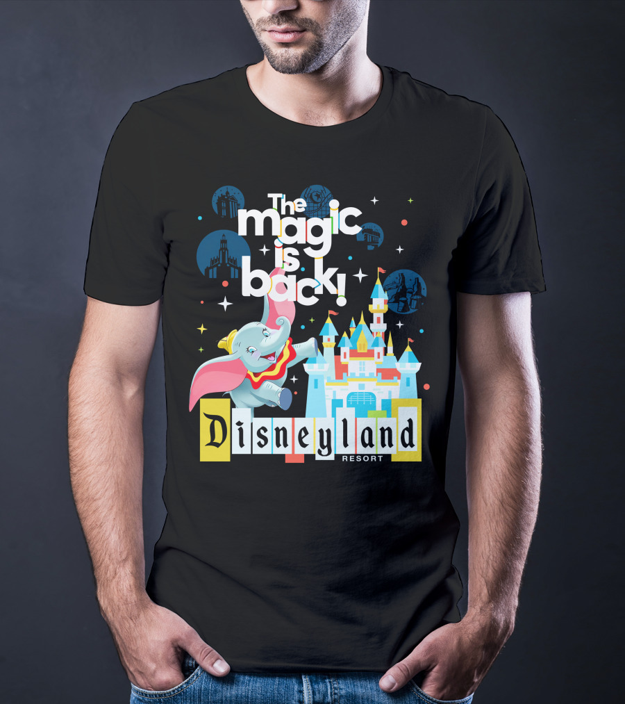 The Magic Is Back Dumbo Disneyland Resort T-Shirt