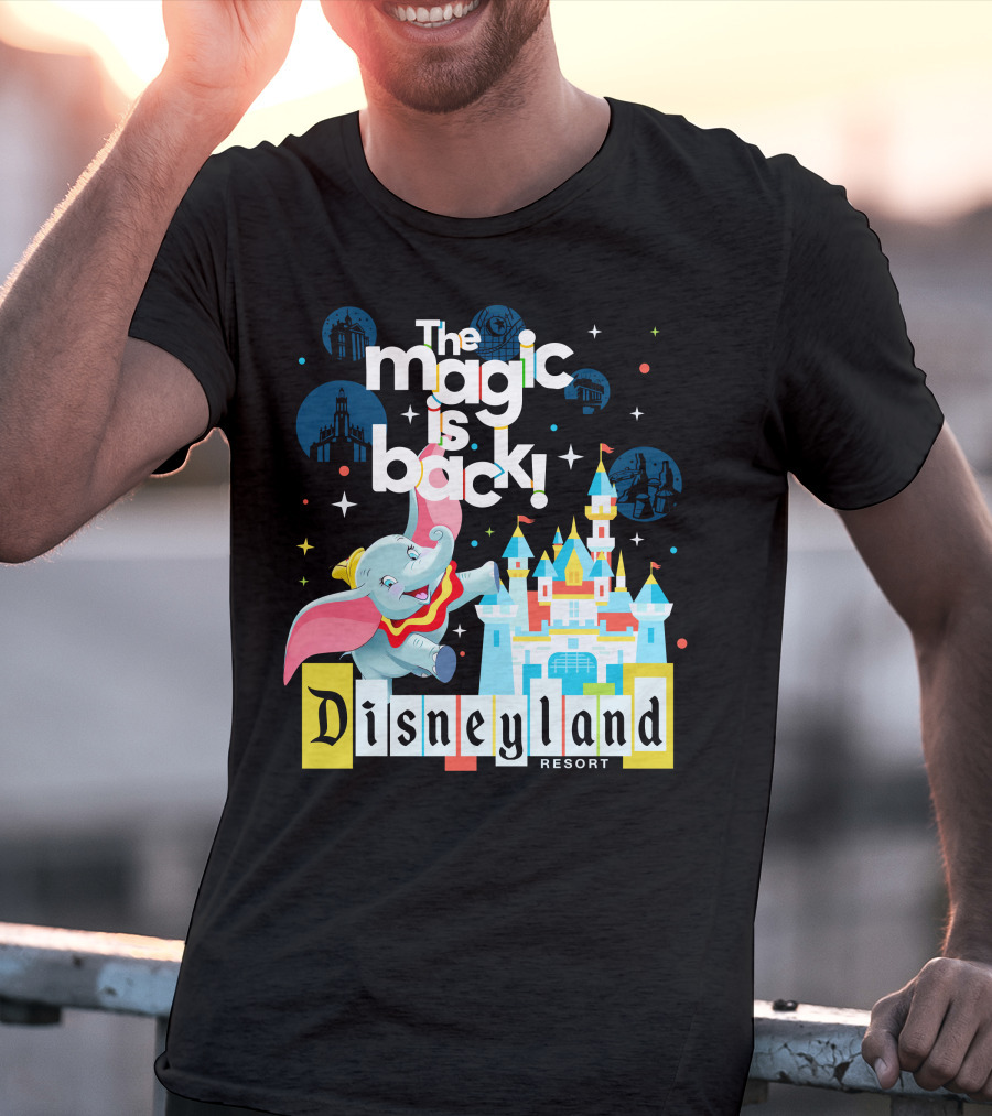 The Magic Is Back Dumbo Disneyland Resort T-Shirt