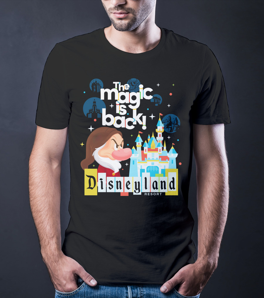 The Magic Is Back Grumpy Disneyland Resort T-Shirt