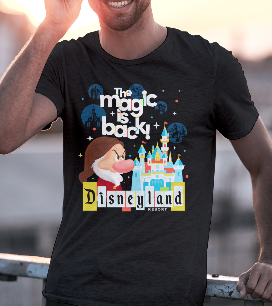 The Magic Is Back Grumpy Disneyland Resort T-Shirt