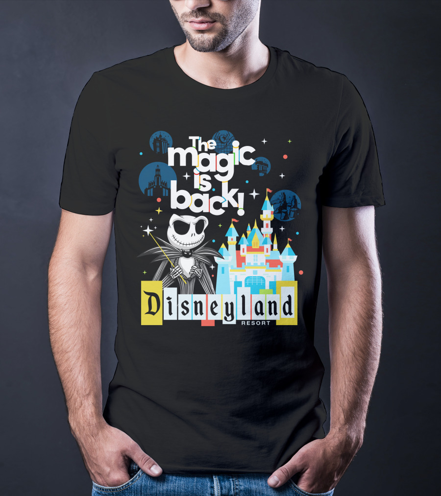 The Magic Is Back Jack Skellington Disneyland Resort T-Shirt
