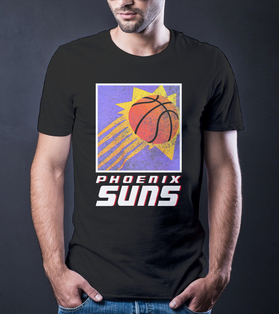Phoenix Suns Basketball Vintage Style Retro T-Shirt