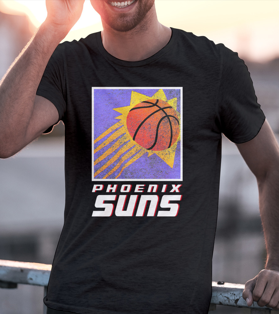Phoenix Suns Basketball Vintage Style Retro T-Shirt