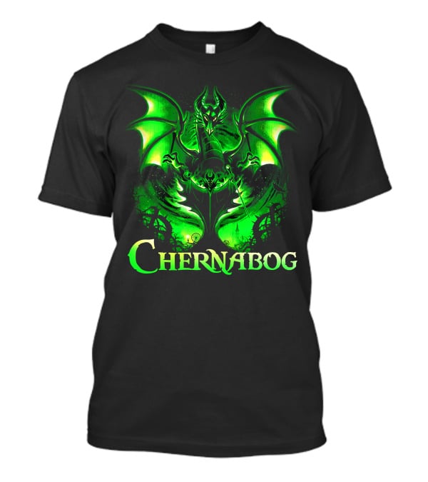 Chernabog Green Dragon Fantasy T-Shirt