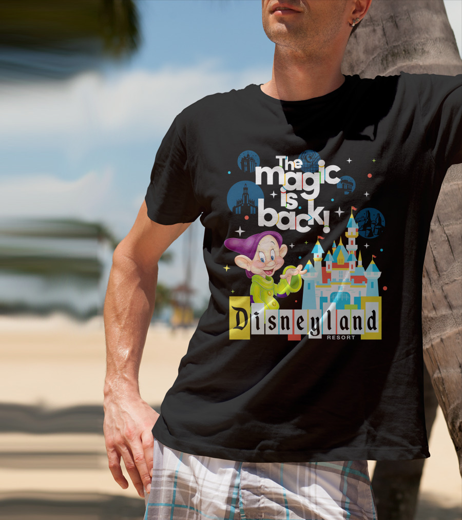The Magic Is Back Dopey Disneyland Resort T-Shirt