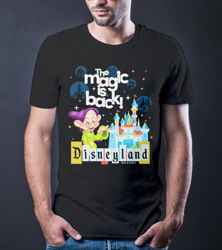 The Magic Is Back Dopey Disneyland Resort T-Shirt