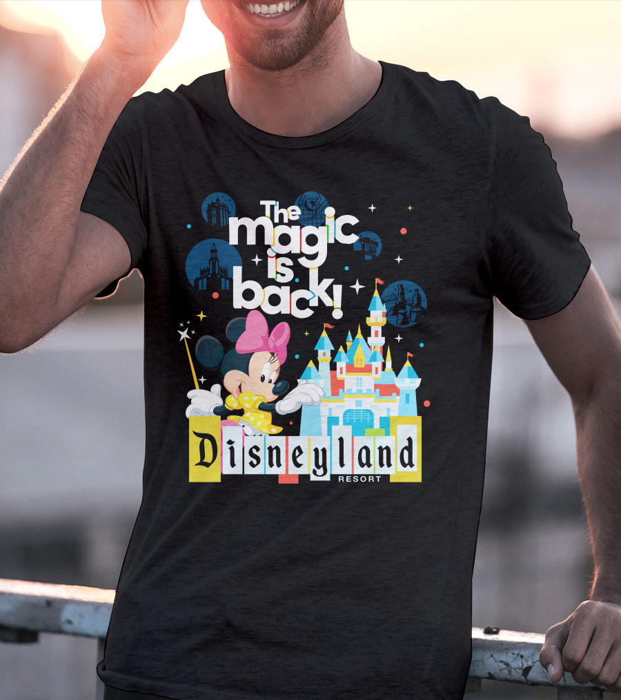 The Magic Is Back Minnie Disneyland Resort T-Shirt