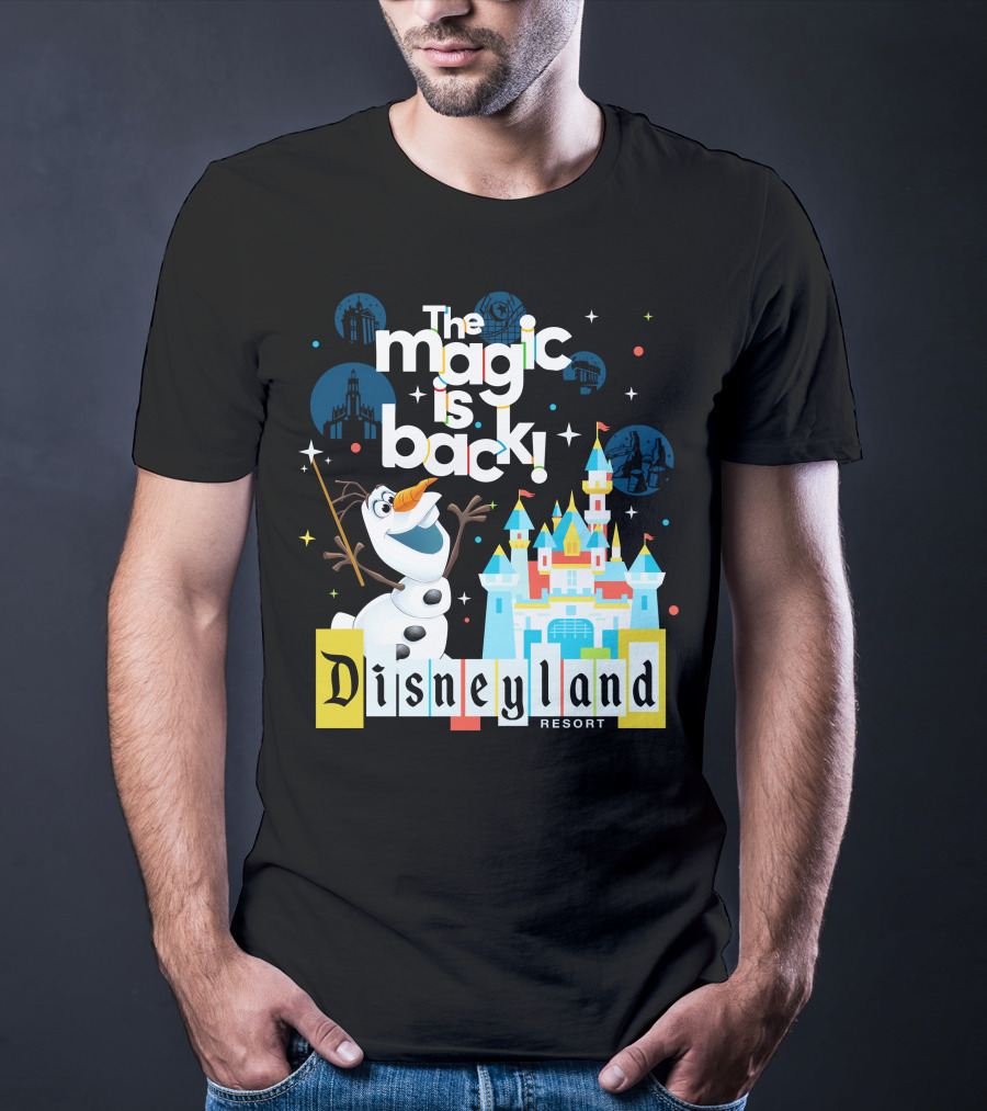 The Magic Is Back Olaf Disneyland Resort T-Shirt