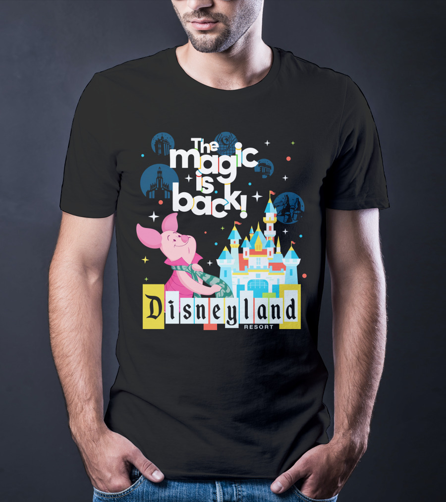 The Magic Is Back Piglet Disneyland Resort T-Shirt