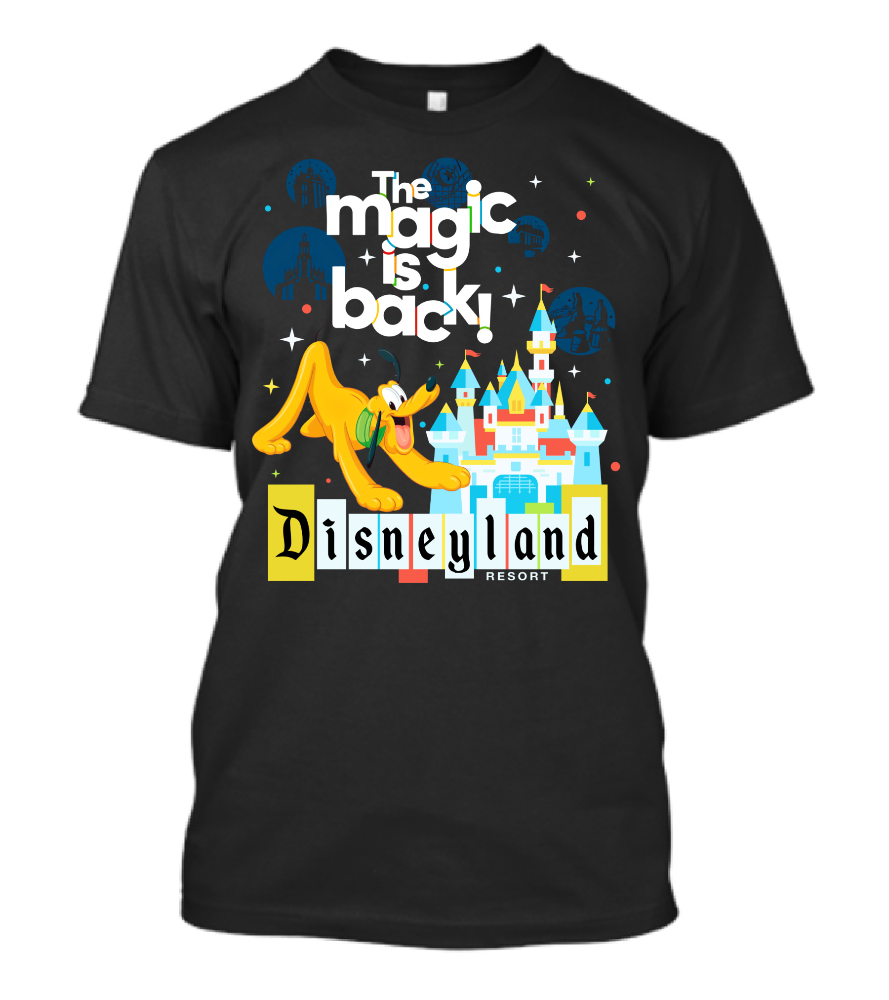 The Magic Is Back Disneyland Resort Pluto T-Shirt