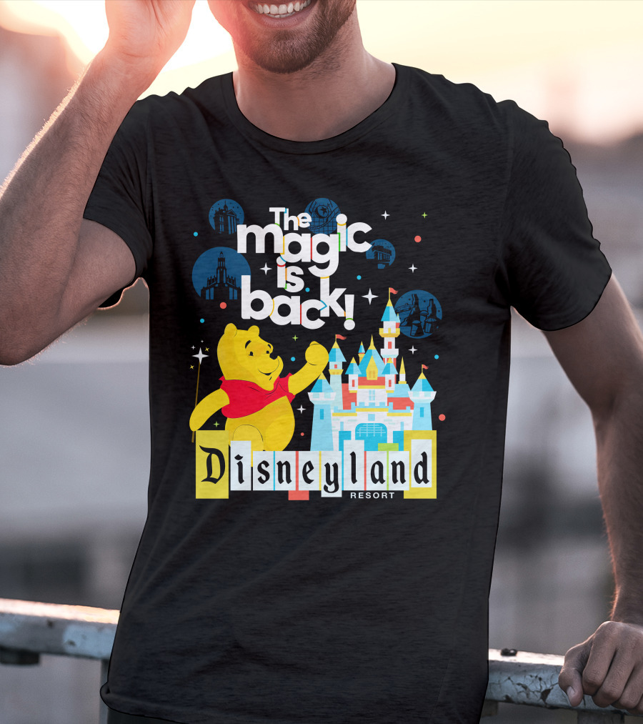 The Magic Is Back Pooh Disneyland Resort T-Shirt