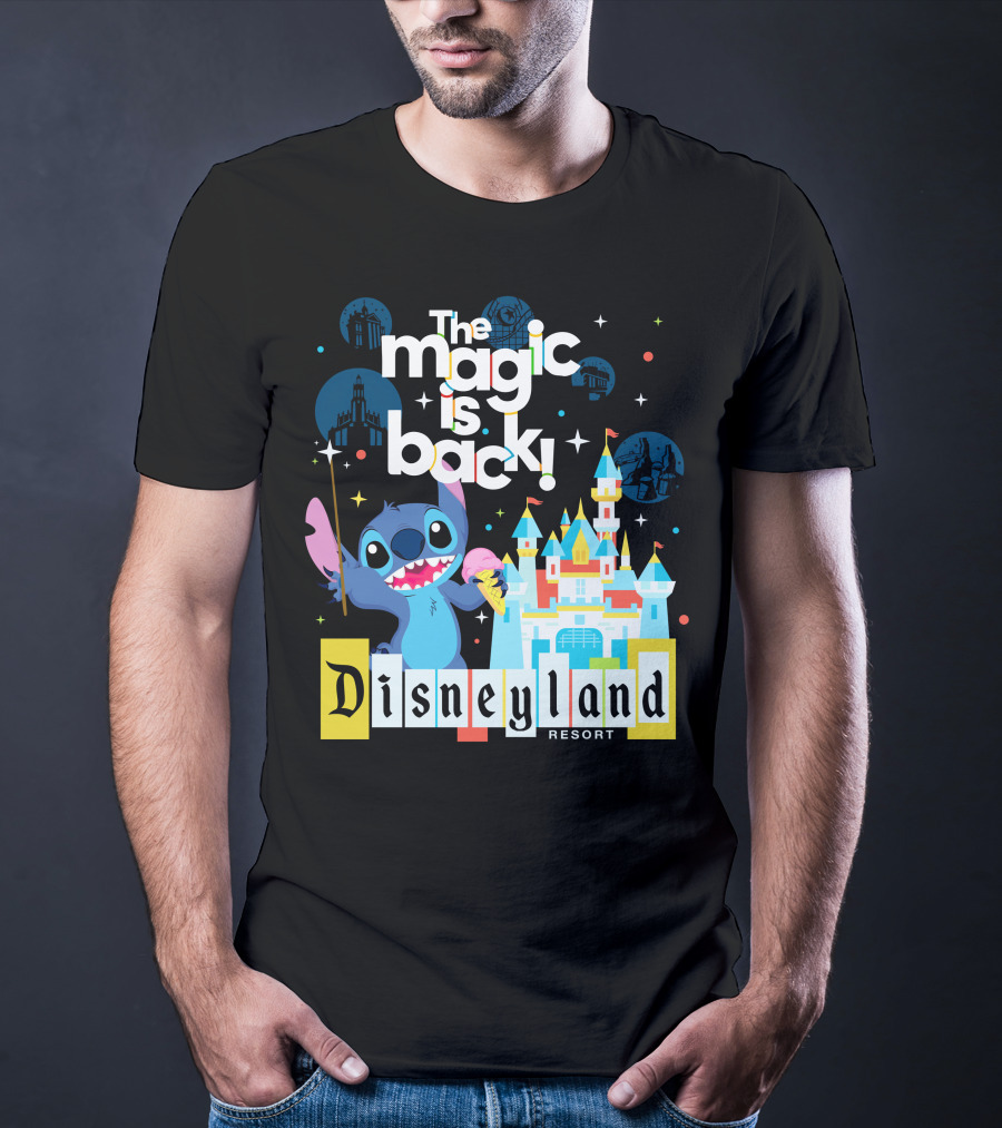 The Magic Is Back Stitch Disneyland Resort T-Shirt