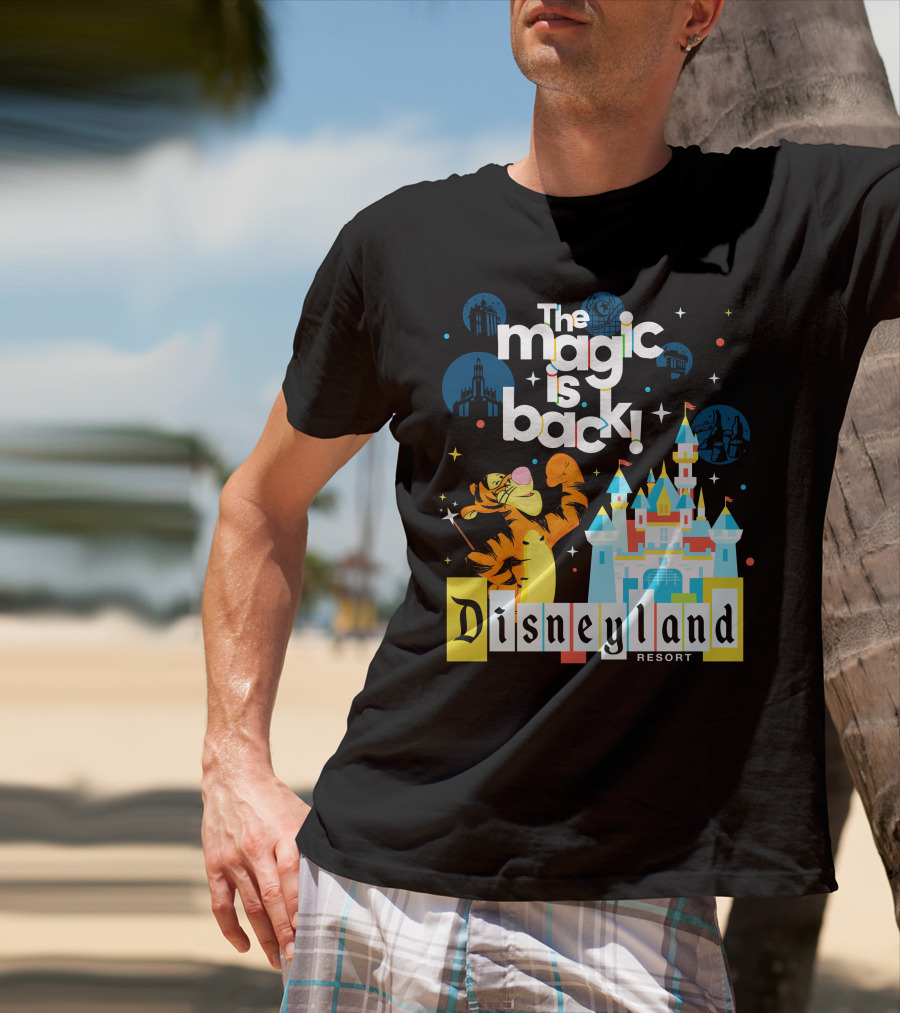 The Magic Is Back Tigger Disneyland Resort T-Shirt