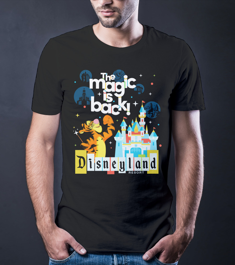 The Magic Is Back Tigger Disneyland Resort T-Shirt