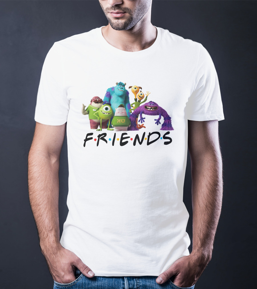 Monsters University Friends Characters Group T-Shirt