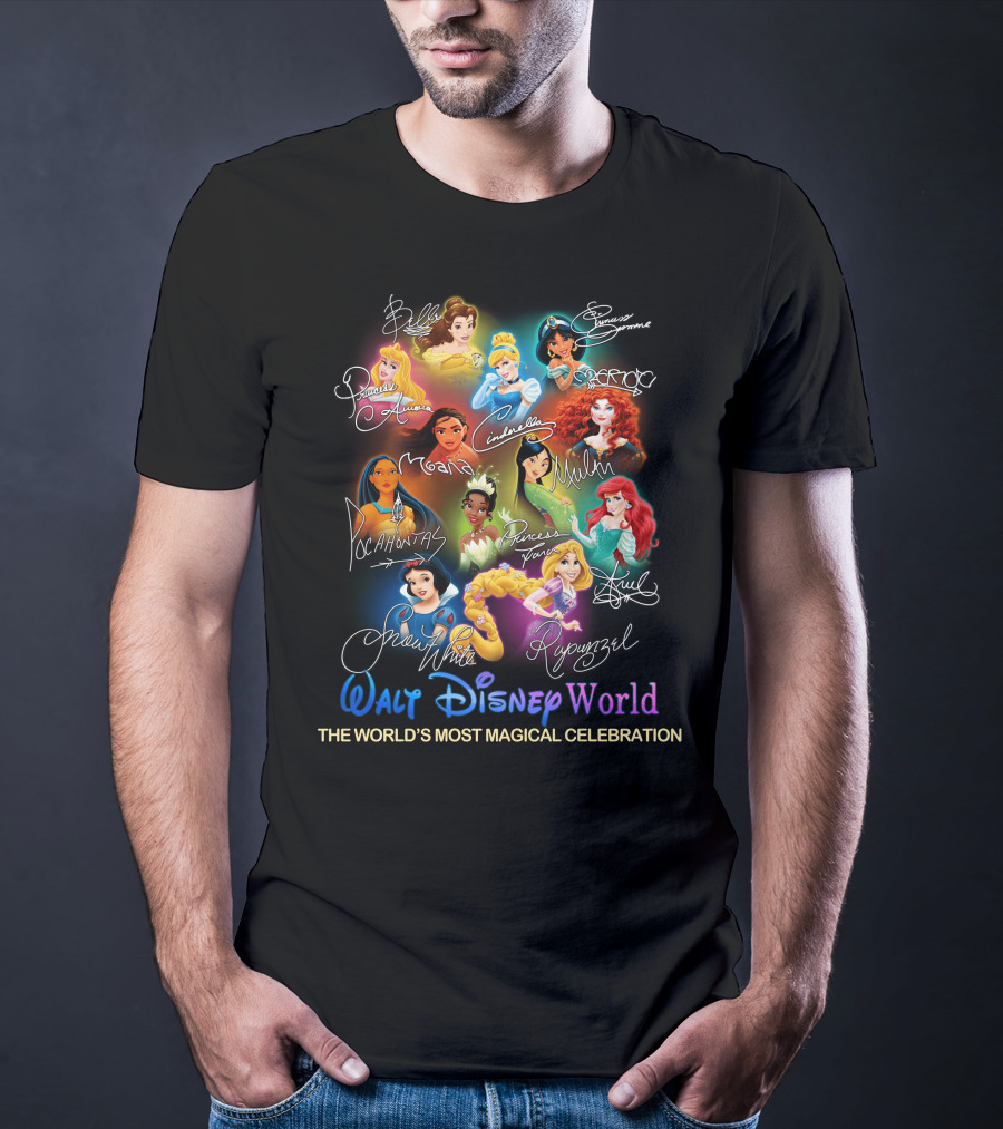 Walt Disney World Princess Celebration The World's Most Magical Celebration T-Shirt