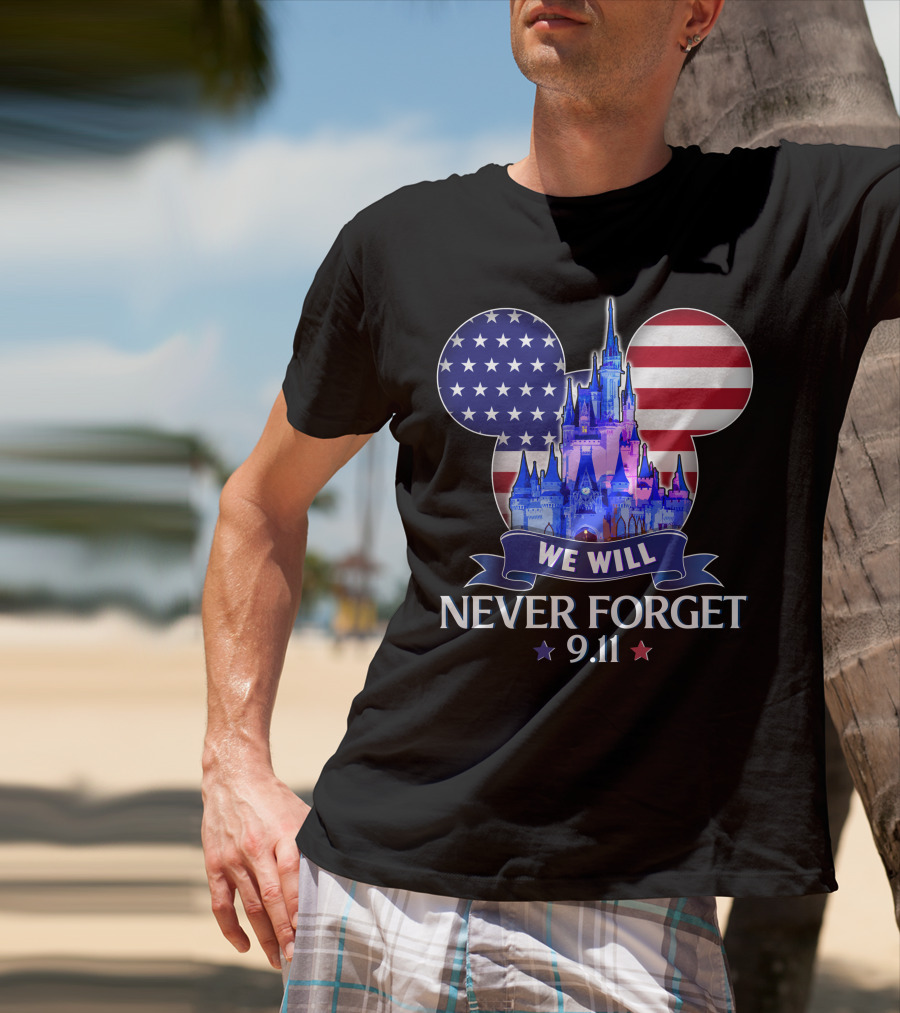 Castle We Will Never Forget 9.11 T-Shirt
