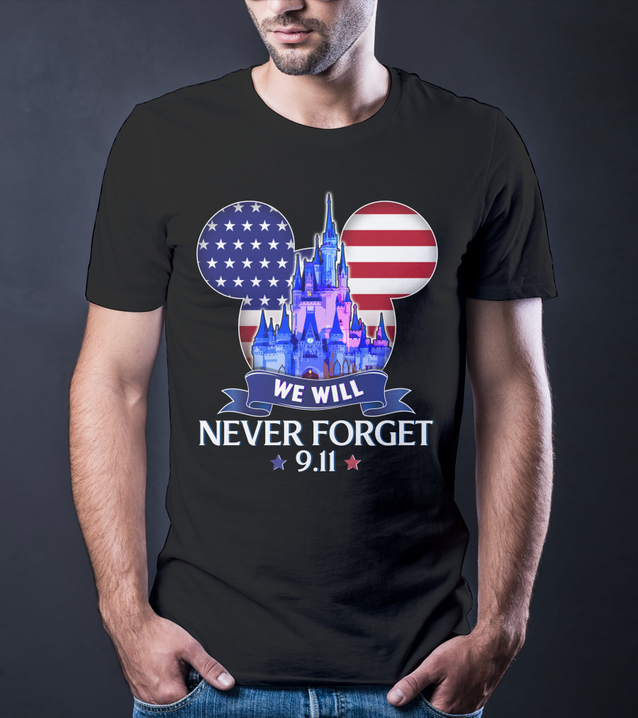 Castle We Will Never Forget 9.11 T-Shirt